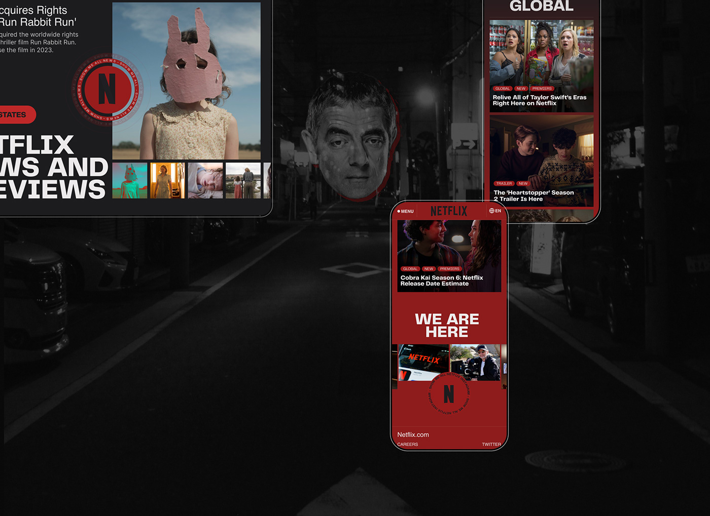 Cinema movie Netflix Website Figma Web Design  веб-дизайн ui design UI/UX