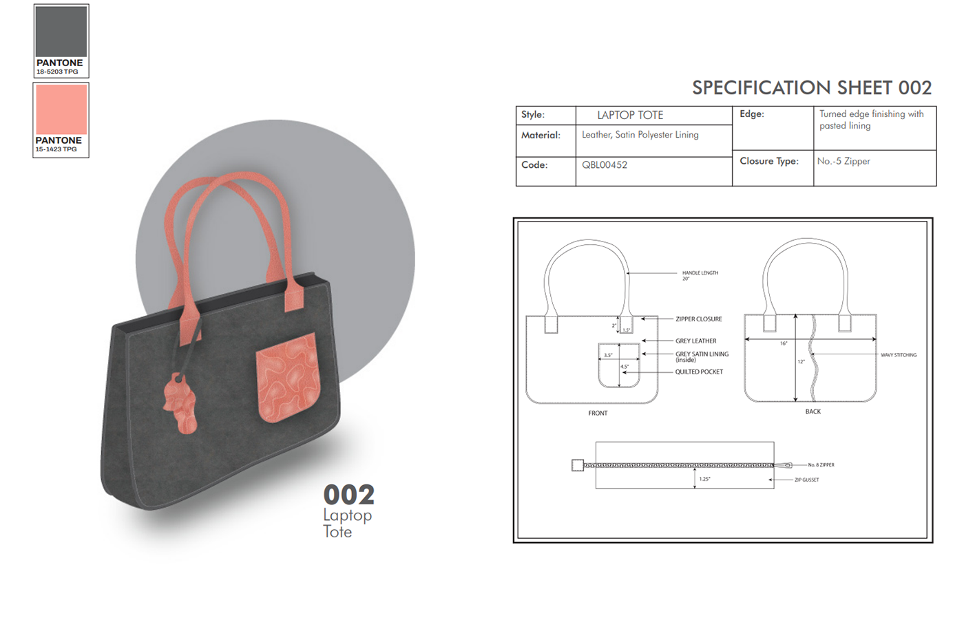 leather design bag design NIFT portfolio Apparel Design