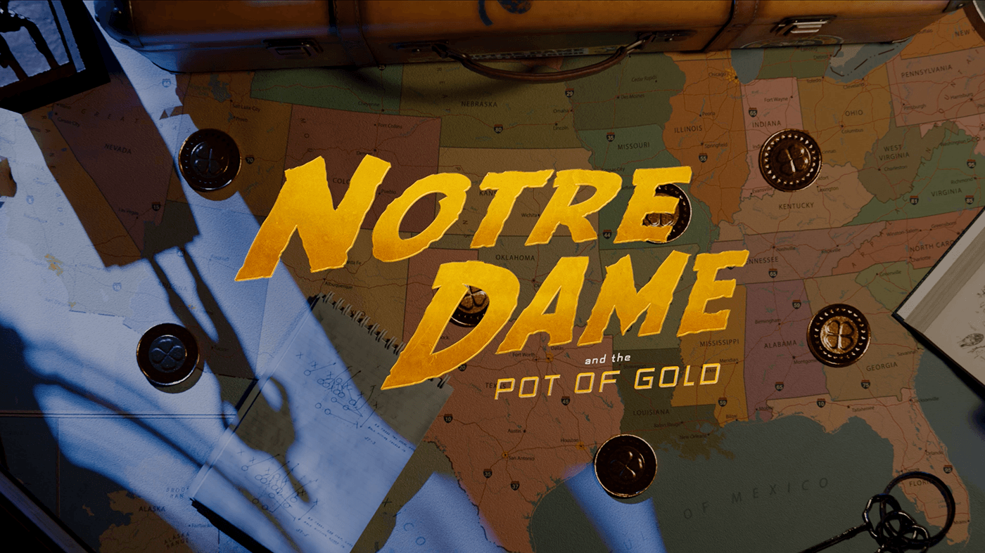 notre dame football recruiting sports graphics SMSports football 3d animation blender blender3d animation  Notre Dame Football
