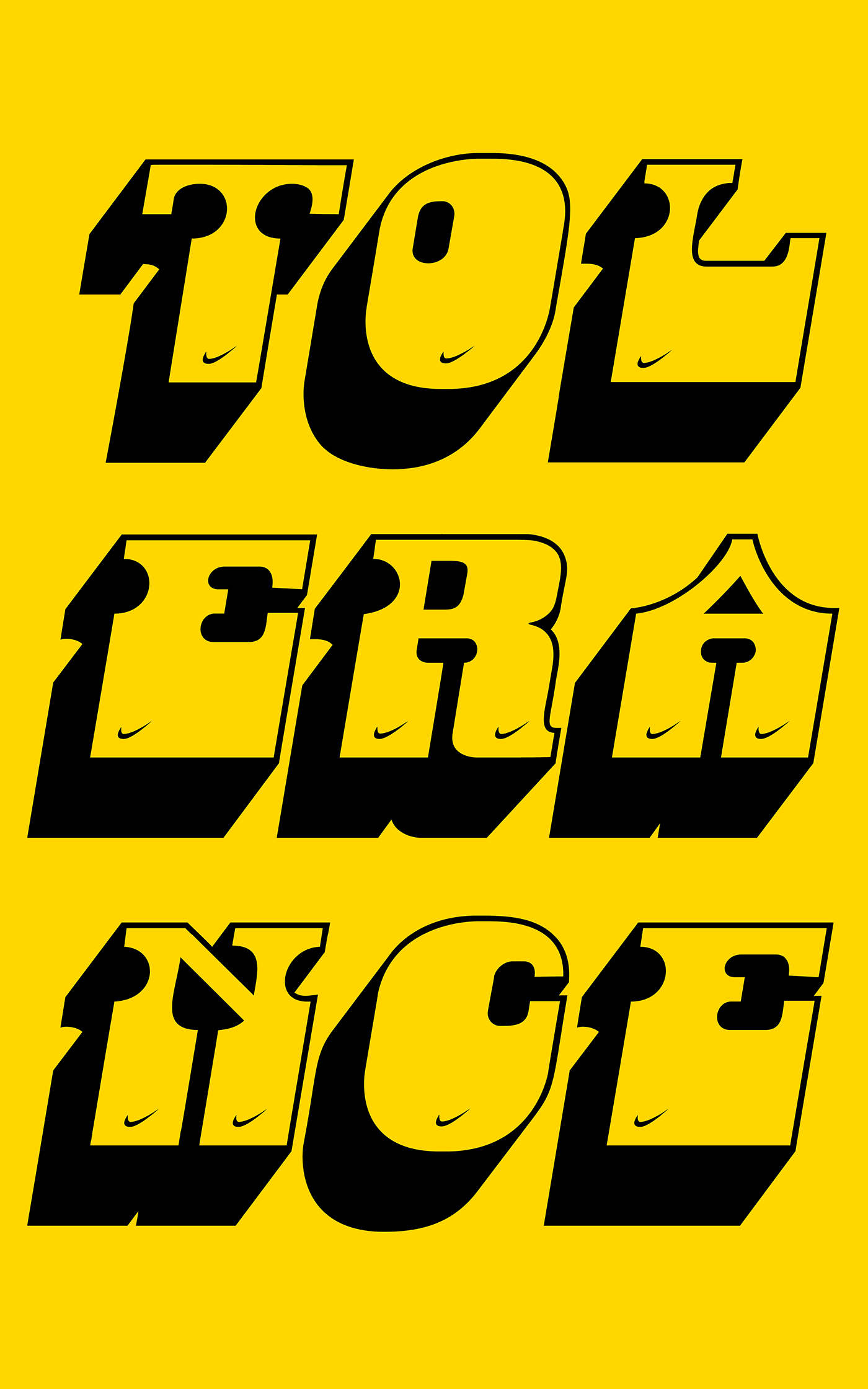 type typography   typeposter posterdesign posters print poster yellow africa Ghana