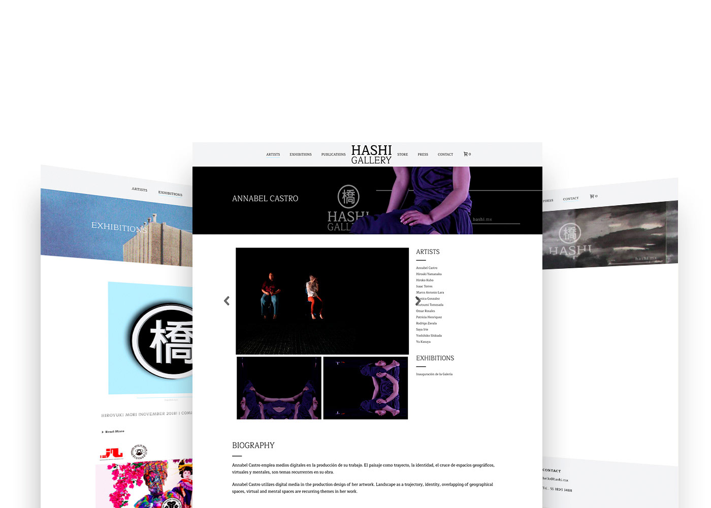 art content strategy design Diseño web Website