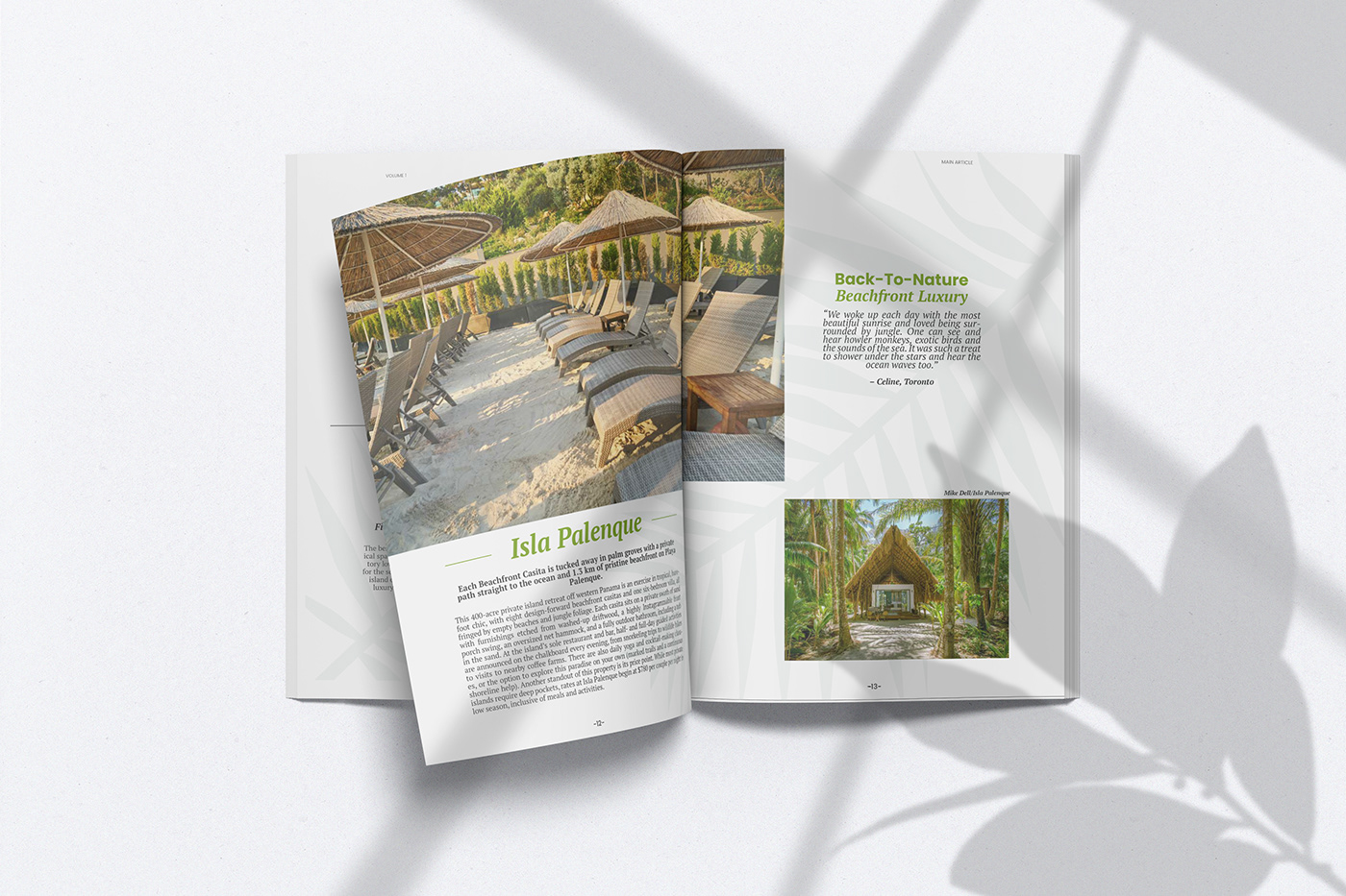Magazine design academic indesign magazine InDesign Layout getaway Travel Landscape Photography  editorial Layout