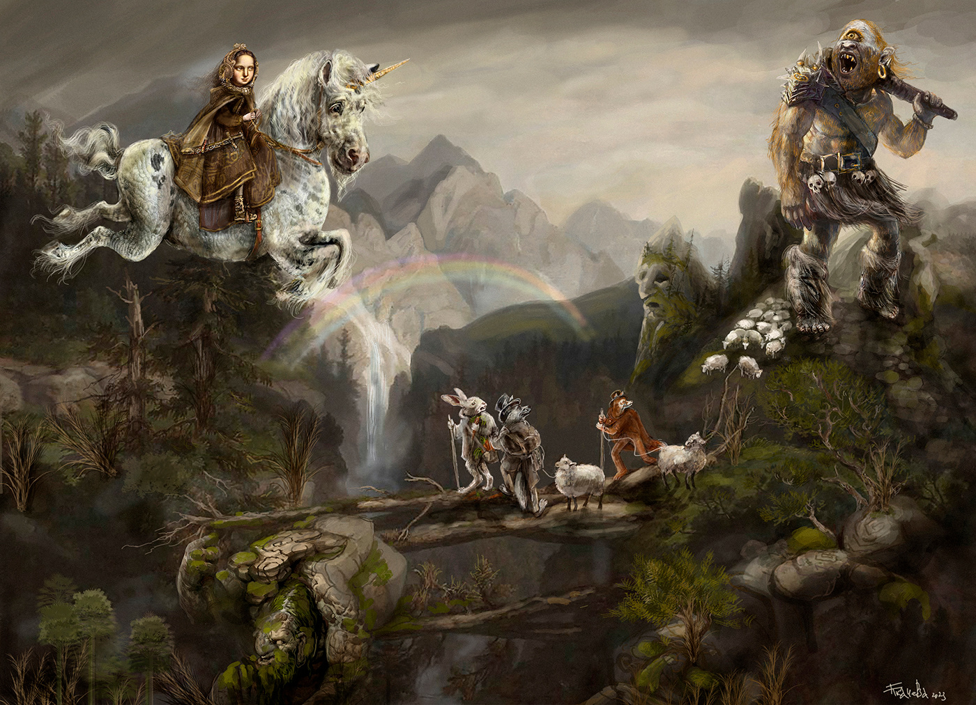 ILLUSTRATION  adobe illustrator Digital Art  concept mythology fantasy history Magic   artwork nft