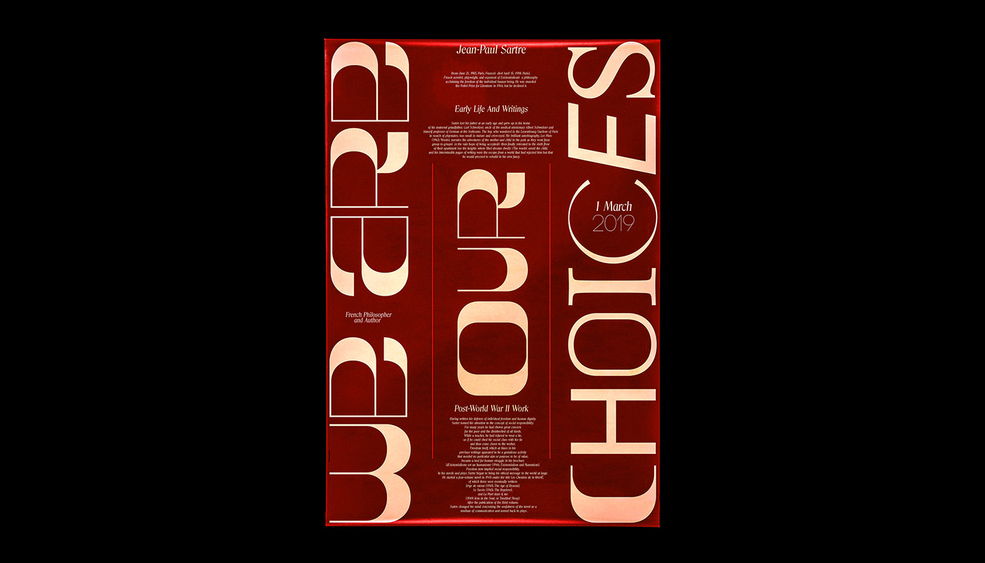 typography   editorial editorialdesign poster graphicdesign affiche swiss adobeawards