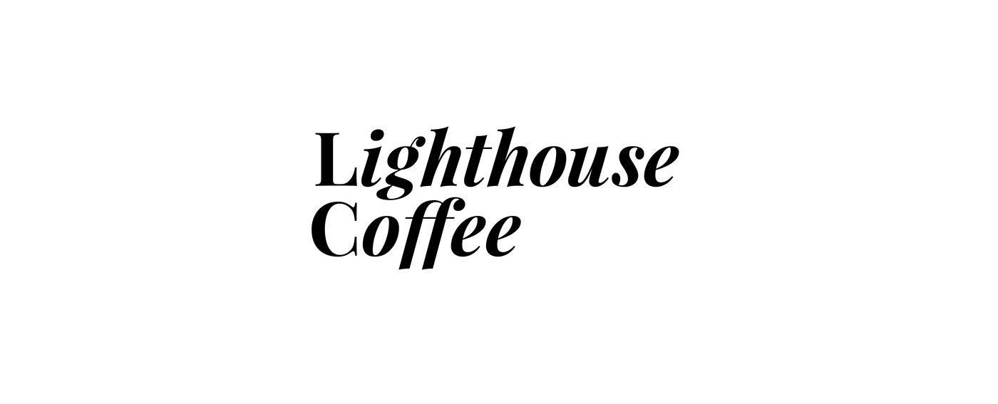 lighthouse Coffee coffee branding roastery coffee shop lighthouse logo coffee packaging coffee brand coffee packaging design coffee logo