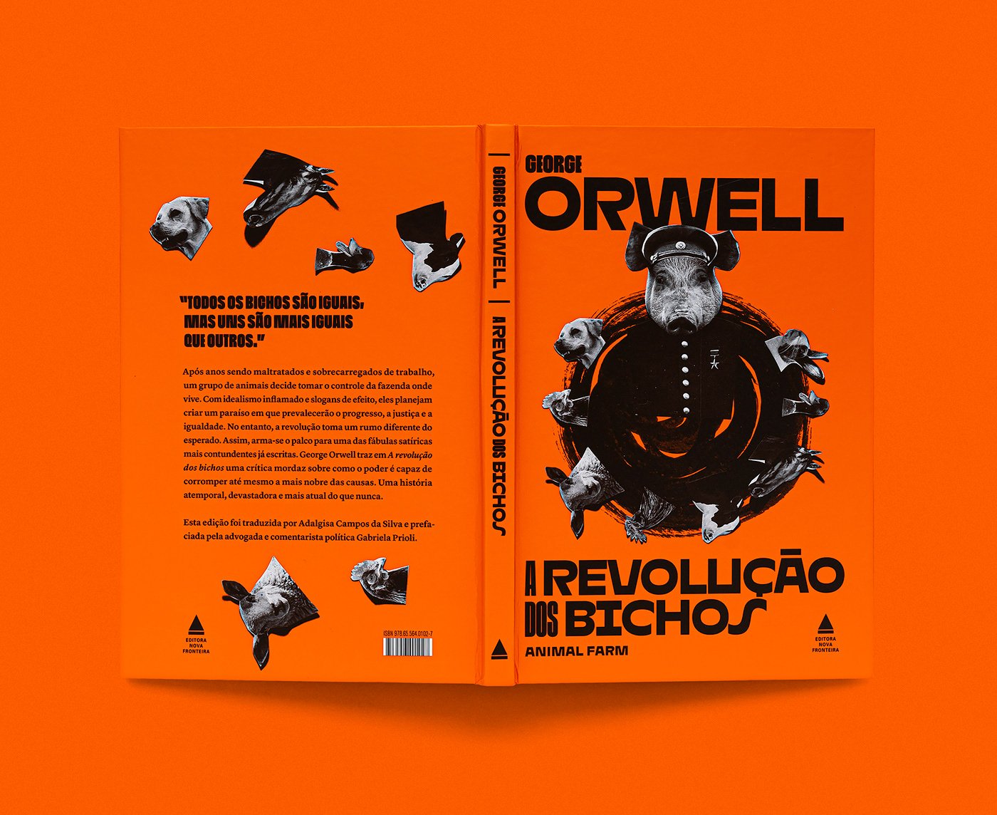 book book cover book design Orwell type