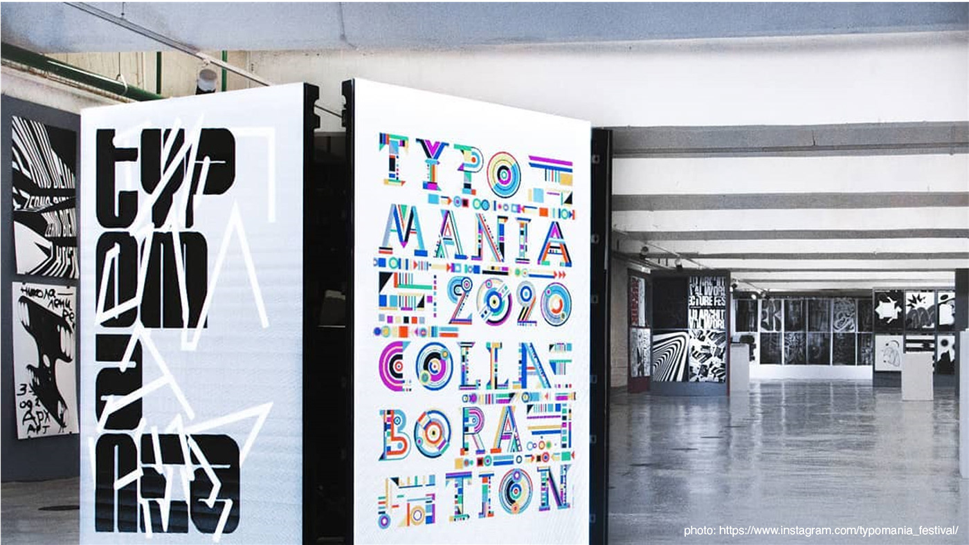 3D animation  ARTIVIVE App augmented reality branding  custom type festival identity Logotype typography  