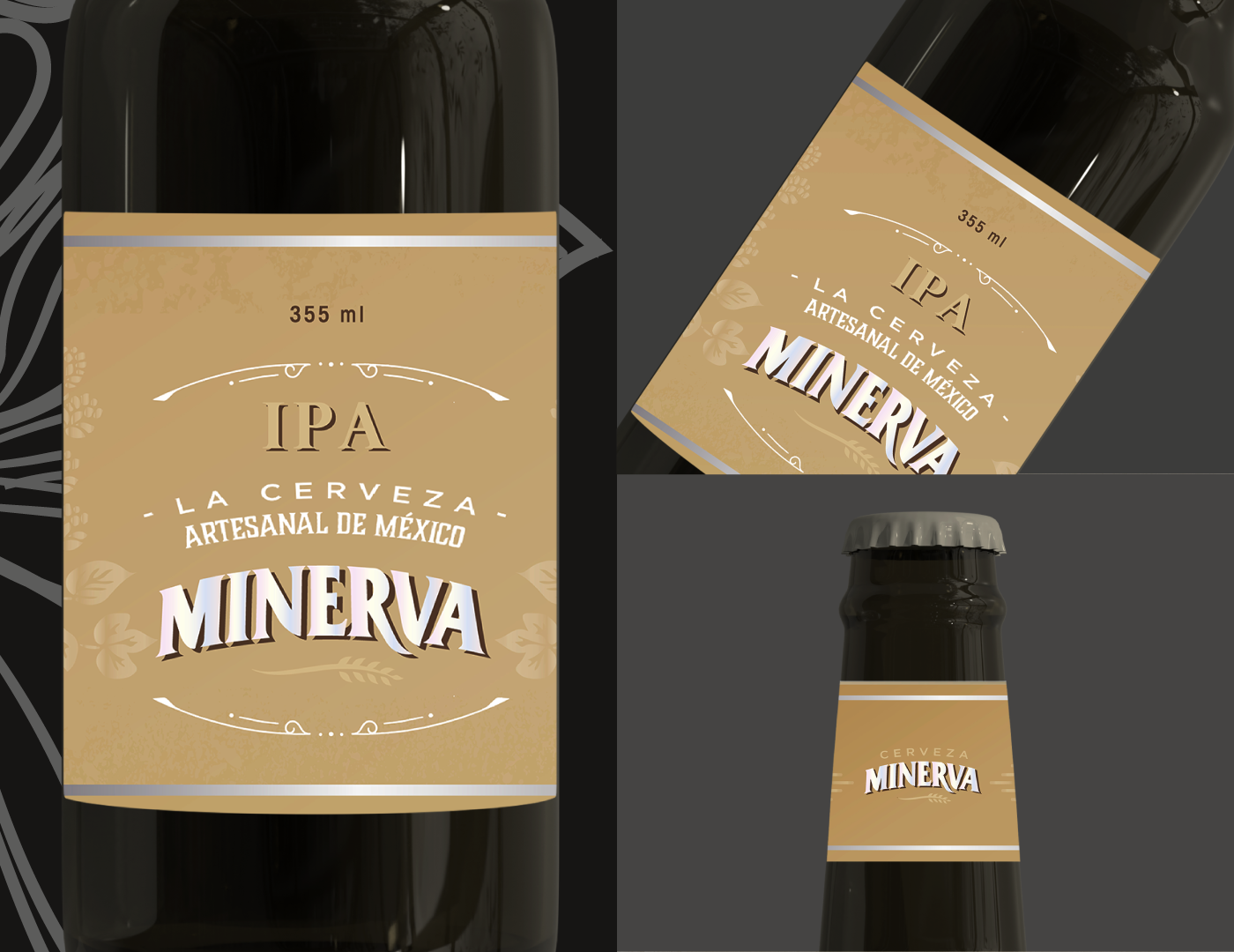 Cerveza Artesanal beer Papelería corporativa visual identity packaging design kit Envases y Productos etiquetas marca artoy