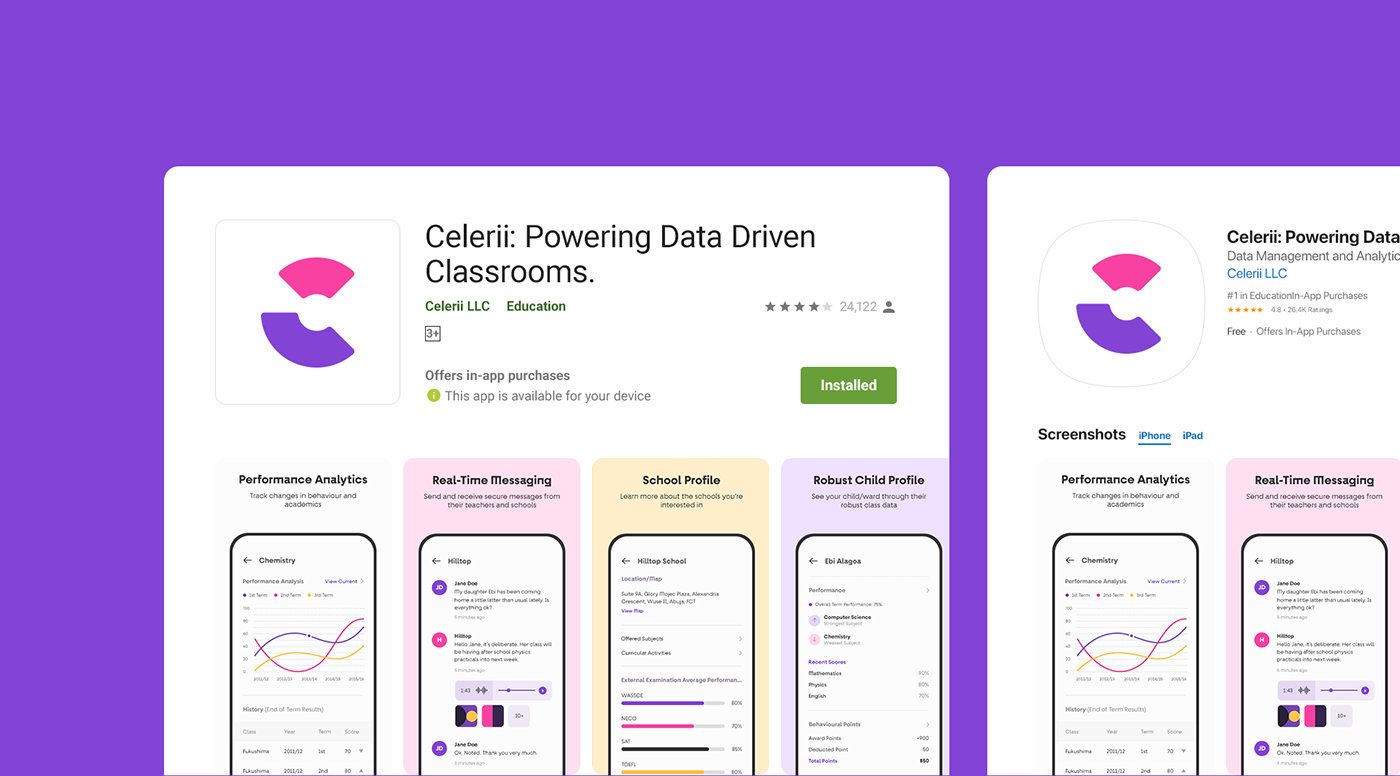 brand identity classroom data analytics school ui components app design dashboard sticker