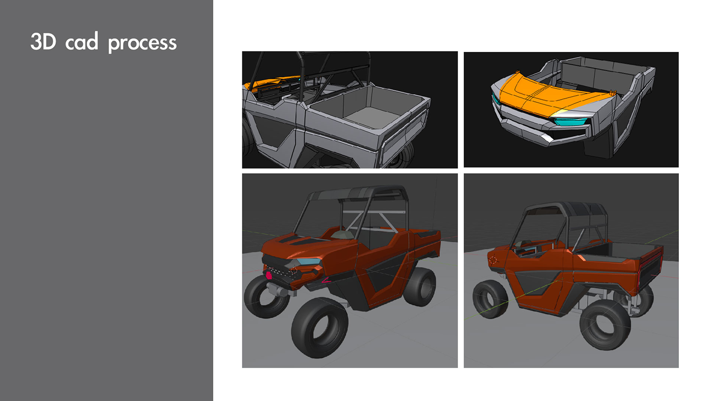 4x4 ATV automotive   Automotive design concept car Offroad transportation Transportation Design UTV Vehicle