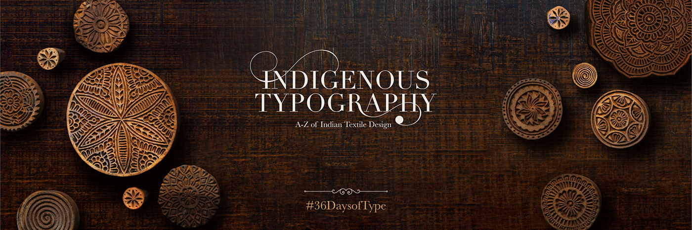 36daysoftype art Ethnic fabric handicraft indian indigenous typography   weaving textile design 