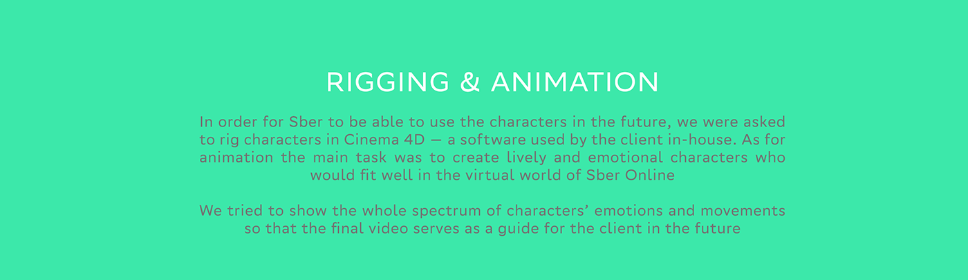 3D Bank characters design Sber Interface neobank props rendering Stylization