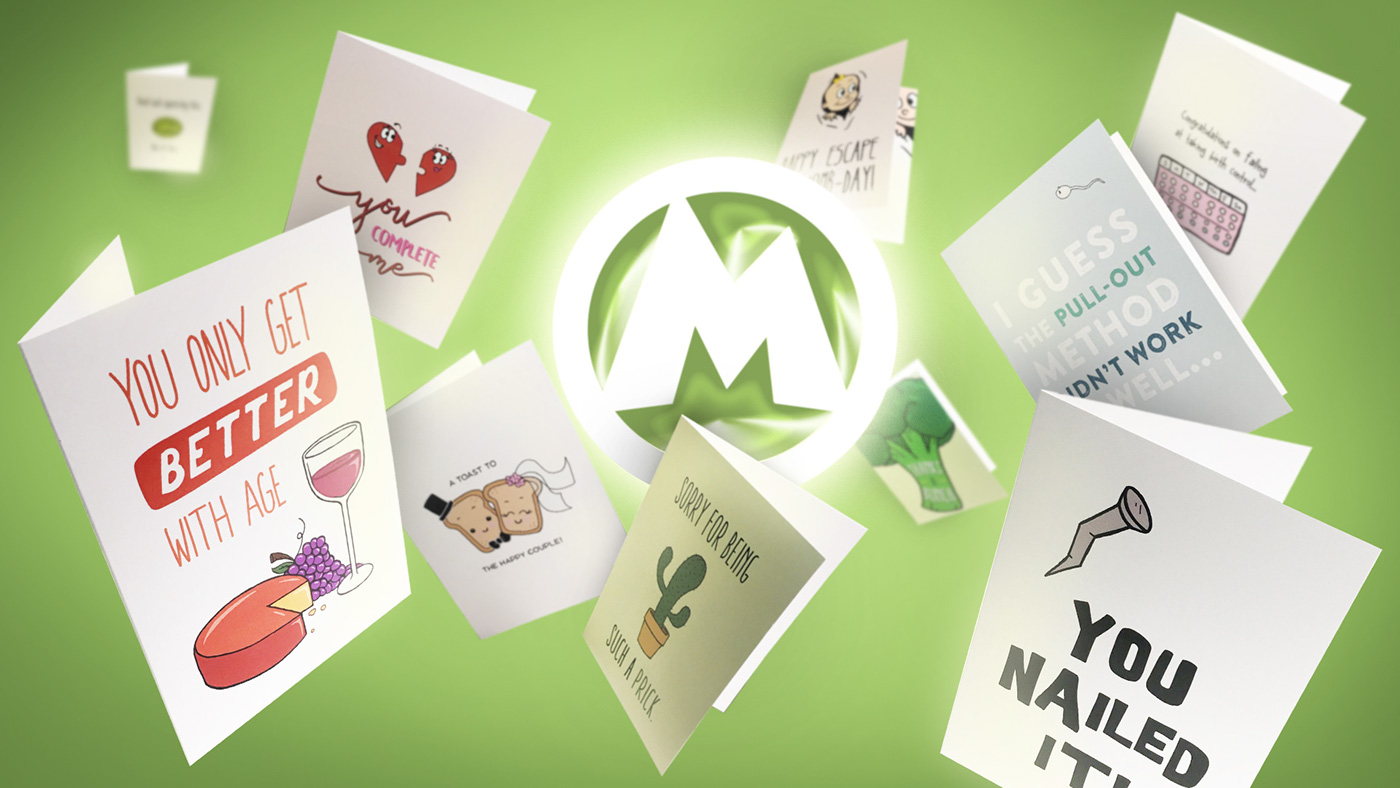 greeting cards videos cards Website print app development app branding  logo