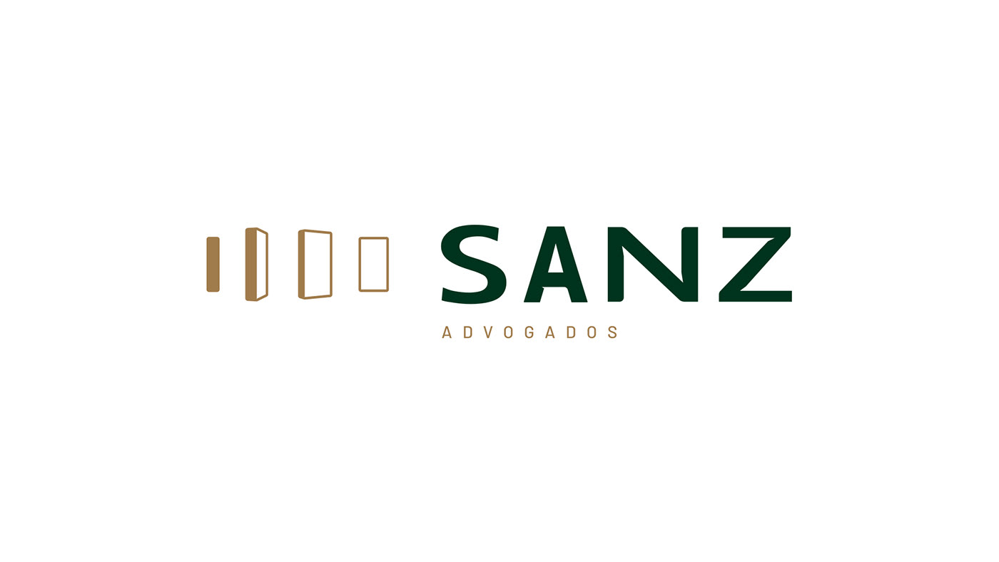 advogados brand branding  design elegancia identidade identity redesign sanz visual
