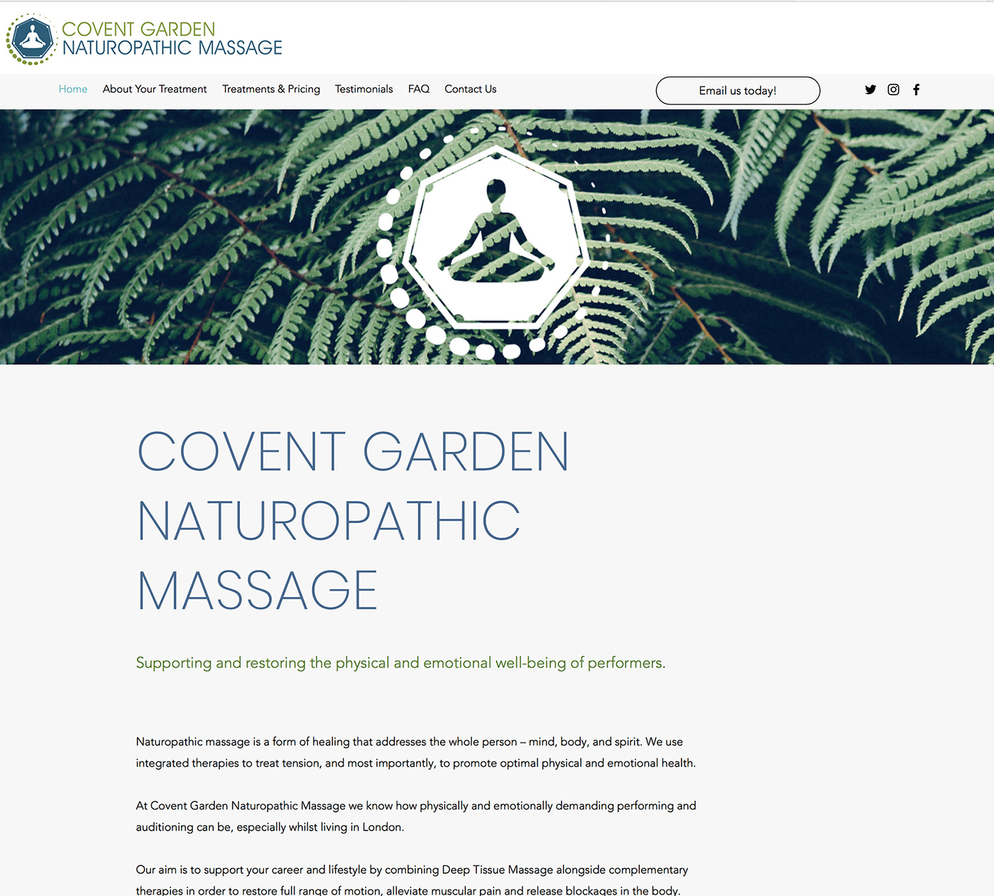 logo chakra massage Naturopathic holistic