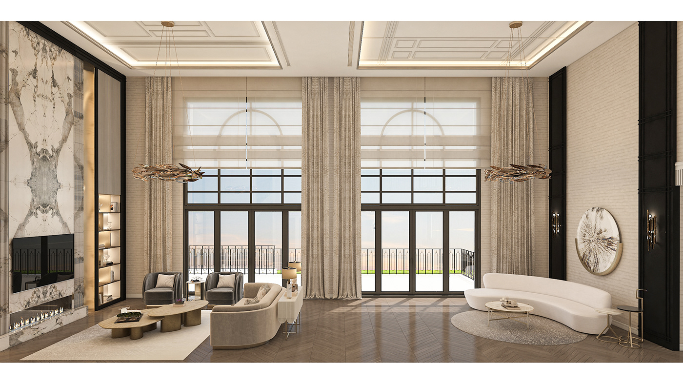 interior design  living room livingroomdesign visualization Render 3ds max vray CGI modern