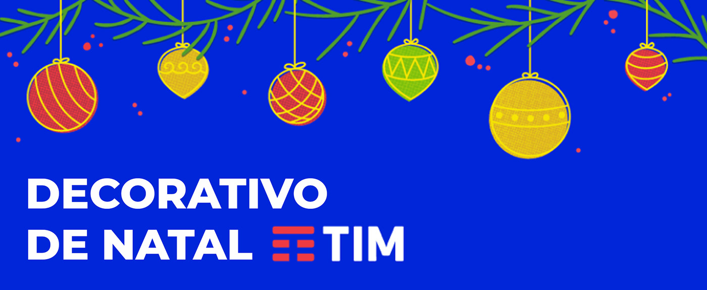 Tim Brasil TIM tatil natal xmas Christmas poster natividad