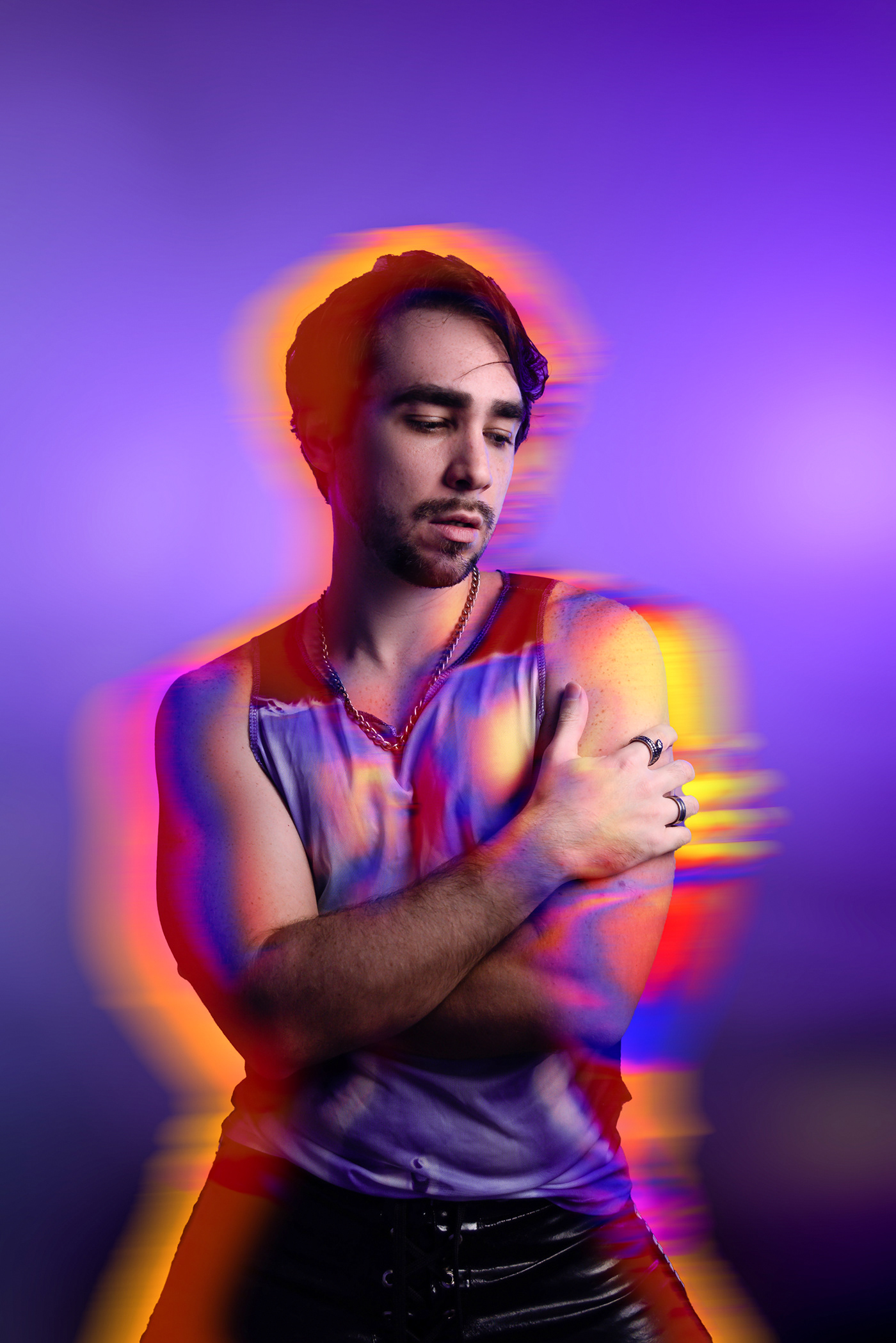 Thermography retrato portrait colors gay