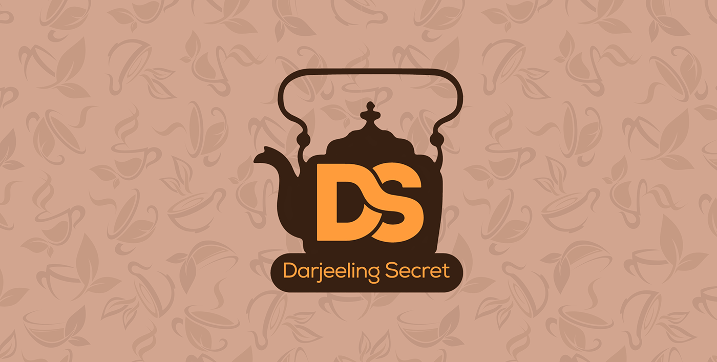 brochure bifold Darjeeling tea teabranding visiting card tea ad posters flyers darjeelingtea