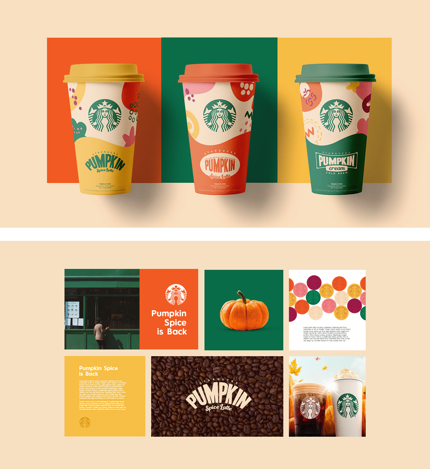 Brand Design branding  Coffee identidade visual Packaging packaging design product design  starbucks visual identity