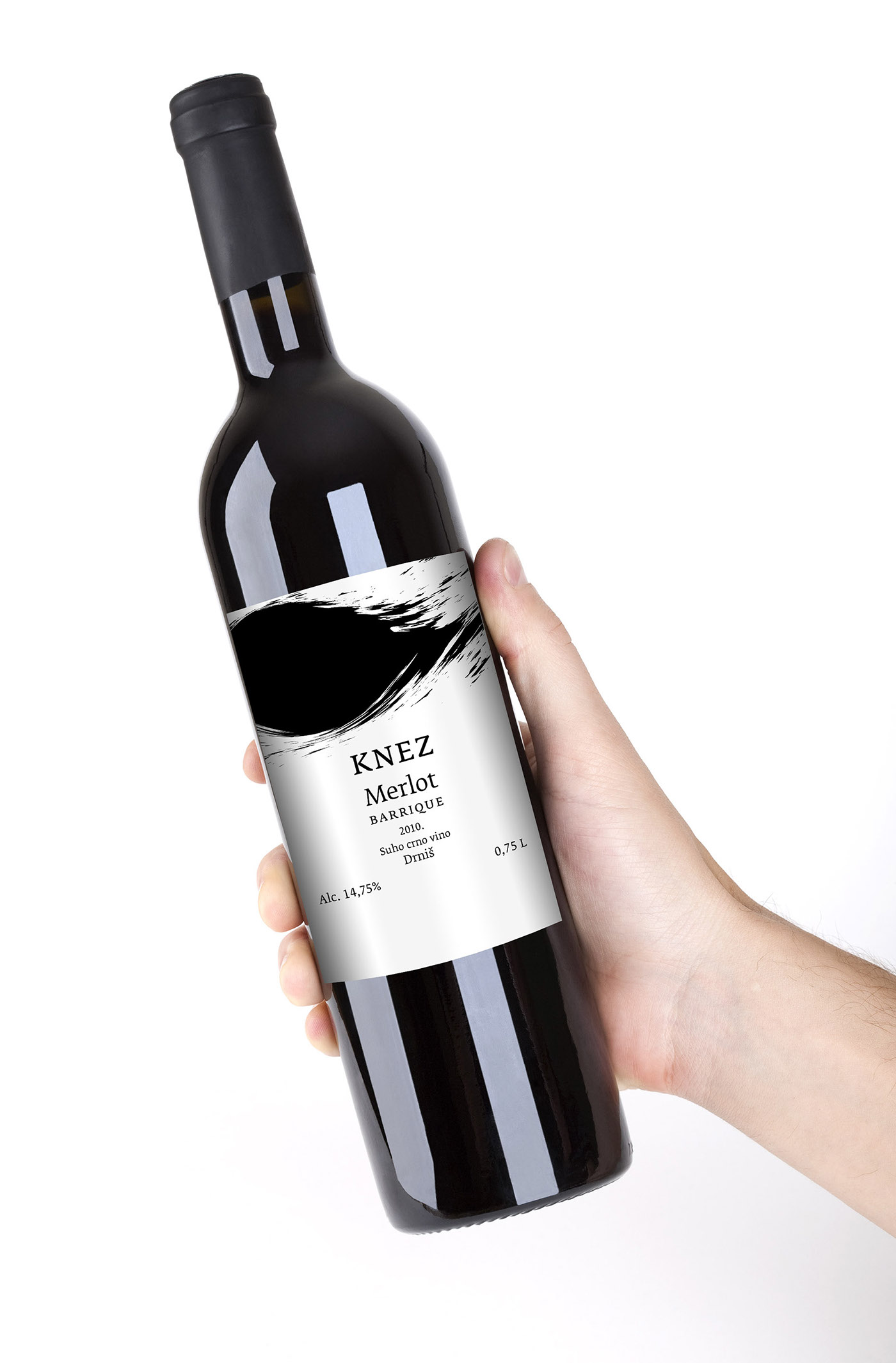 Wine Labels Food  visual identity Croatia wine Ethno Natural Product black & white