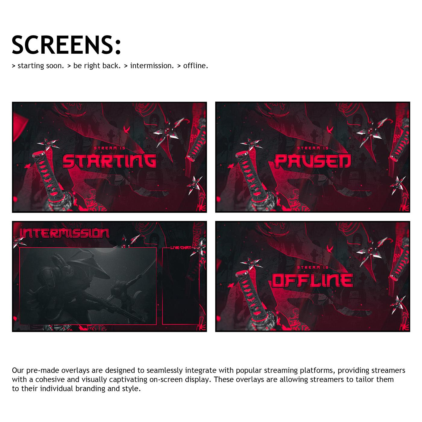 Twitch brand identity visual identity Social media post free download template Gaming esports graphics design