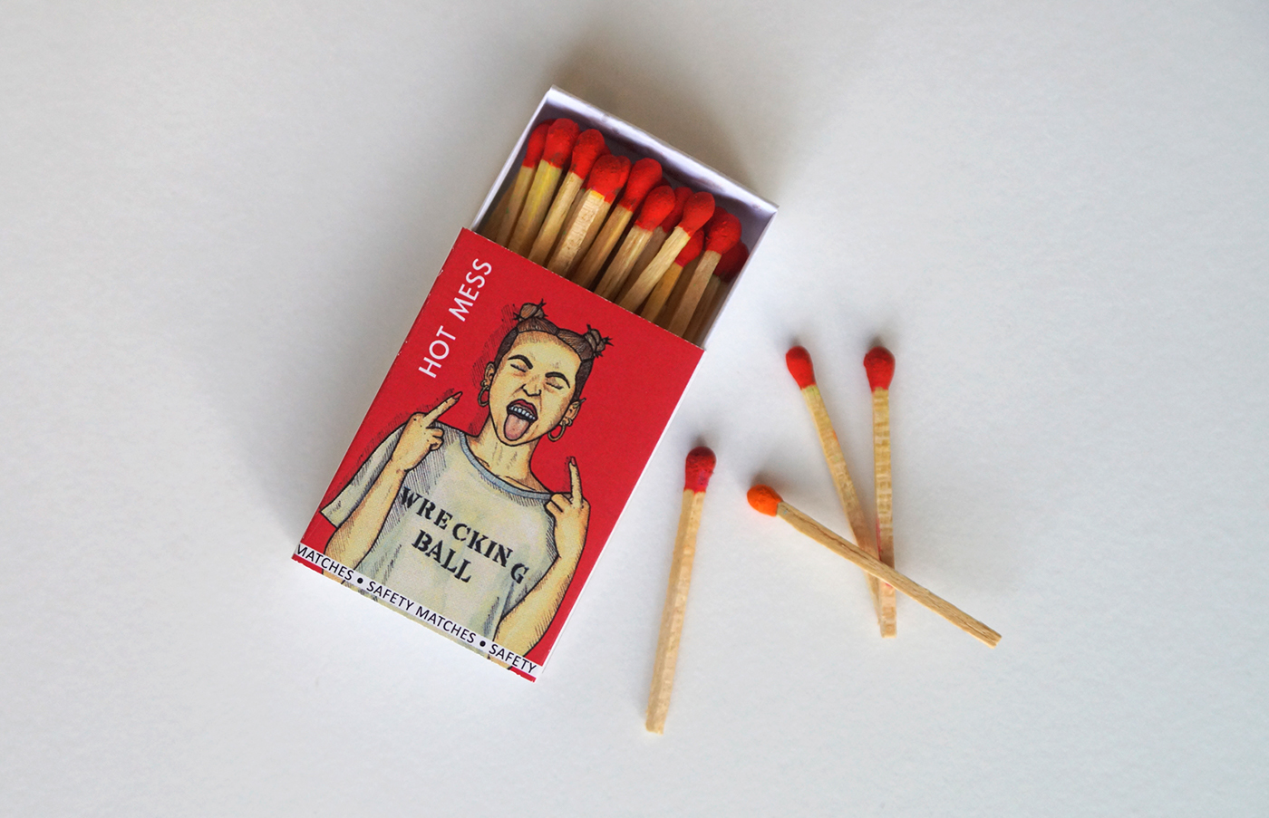 Matchbox matchsticks matchbox covers ILLUSTRATION  Packaging Experience Playful hand drawn lightbox graphic design 