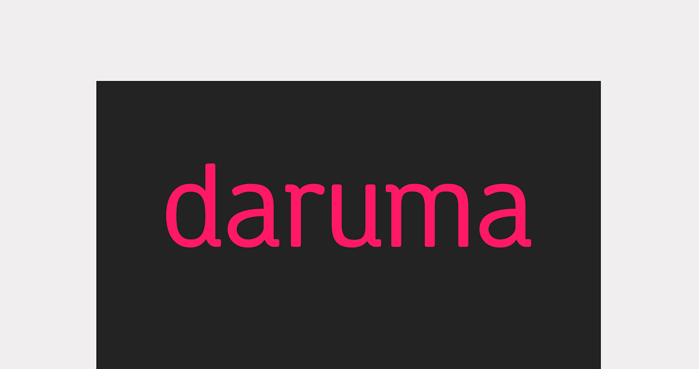 type Typeface rounded font regular daruma Candy colorful Illustrator FontLab bold italic Typefamily