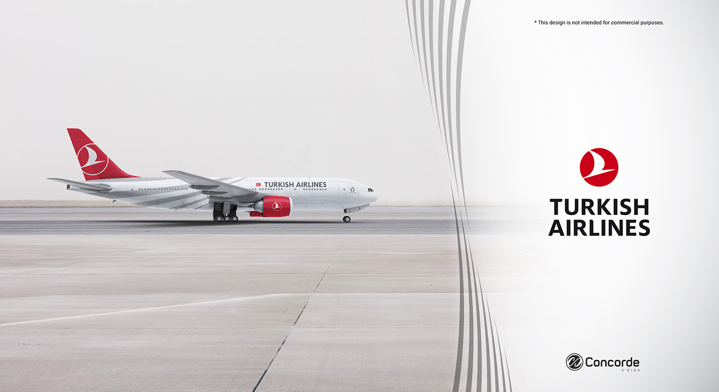 turkish Airlines Aircraft THY design