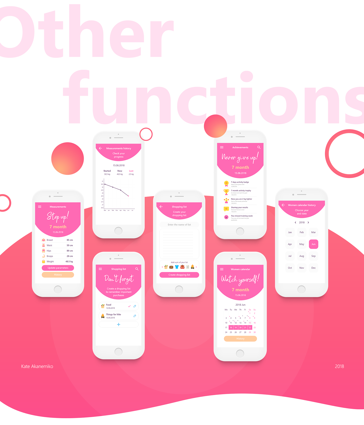 ux UI app flat interaction mobile animation  design application