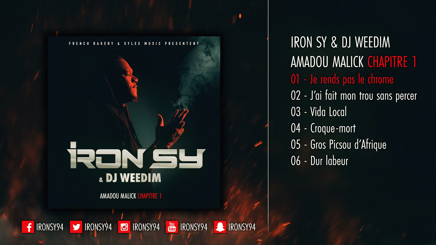 Iron Sy DJ WEEDIM Tracks Previewer Amadou Malick