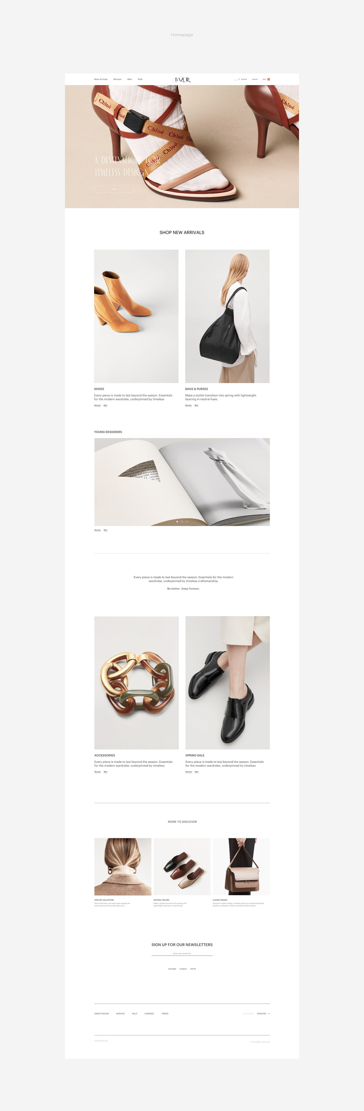 e-commerce Fashion  Dior branding  e-shop Minimalism typography   Webdesign Website
