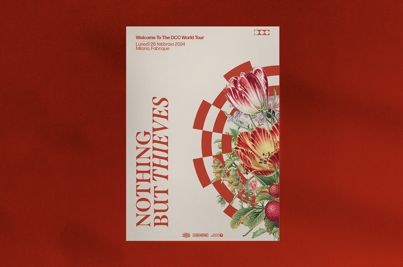 poster Poster Design floral Modern Poster  Nothing but thieves