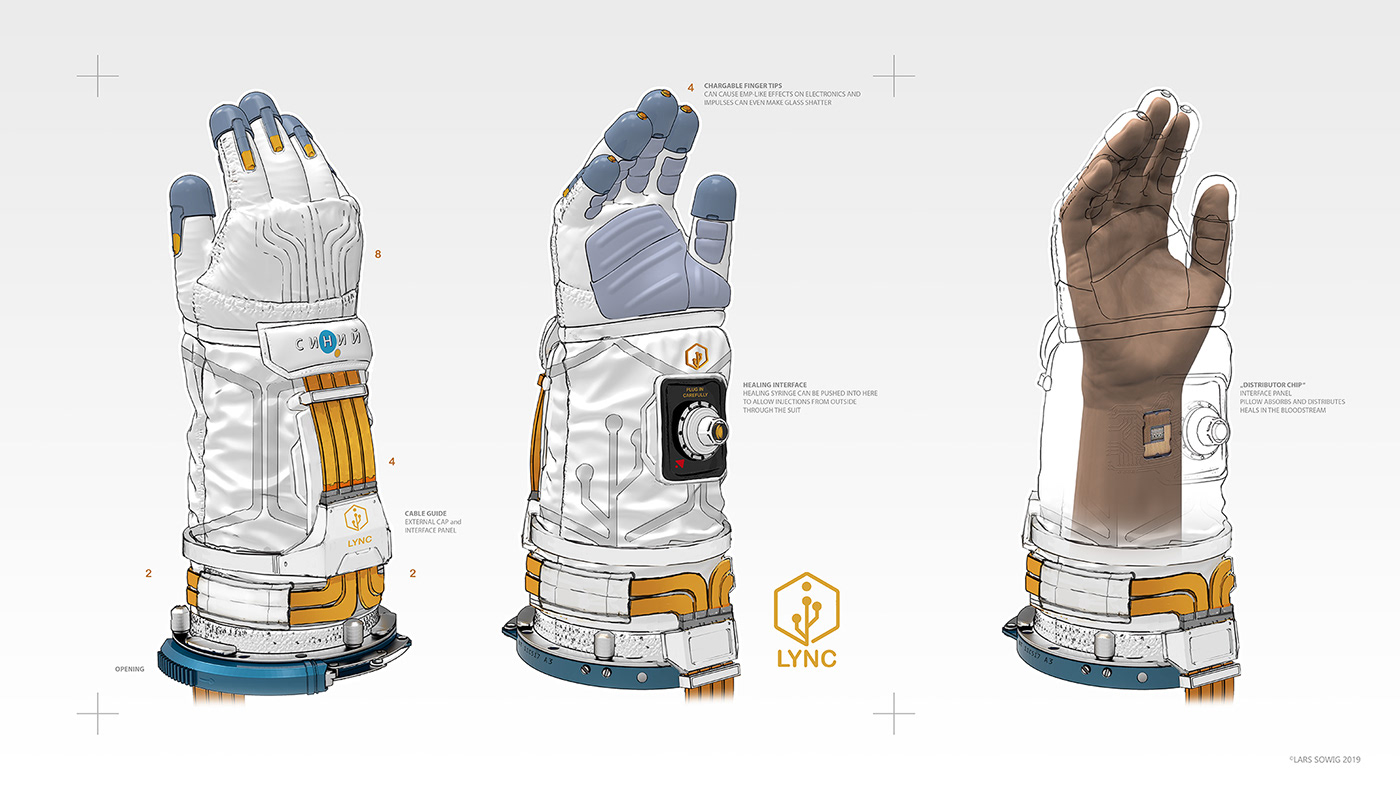 sowig Space  nasa chracter soldier conceptart