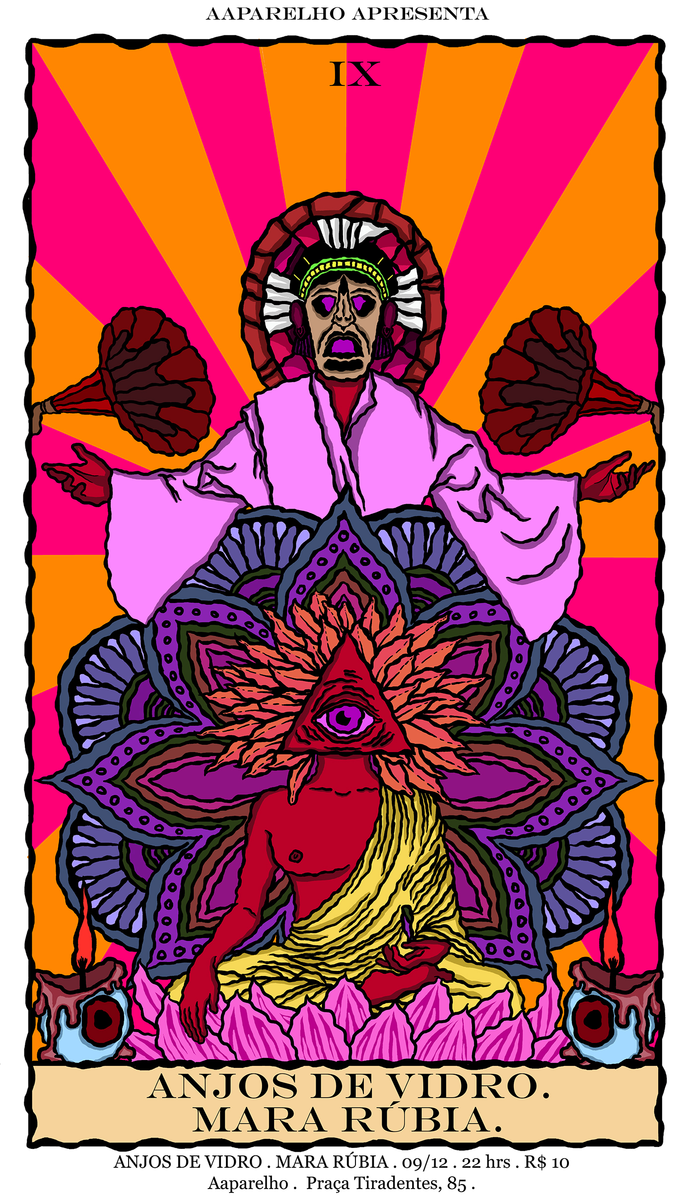 psychedelic psicodelia Brasil Ilustração desenho arte digital poster psychedelic art dibujo arte