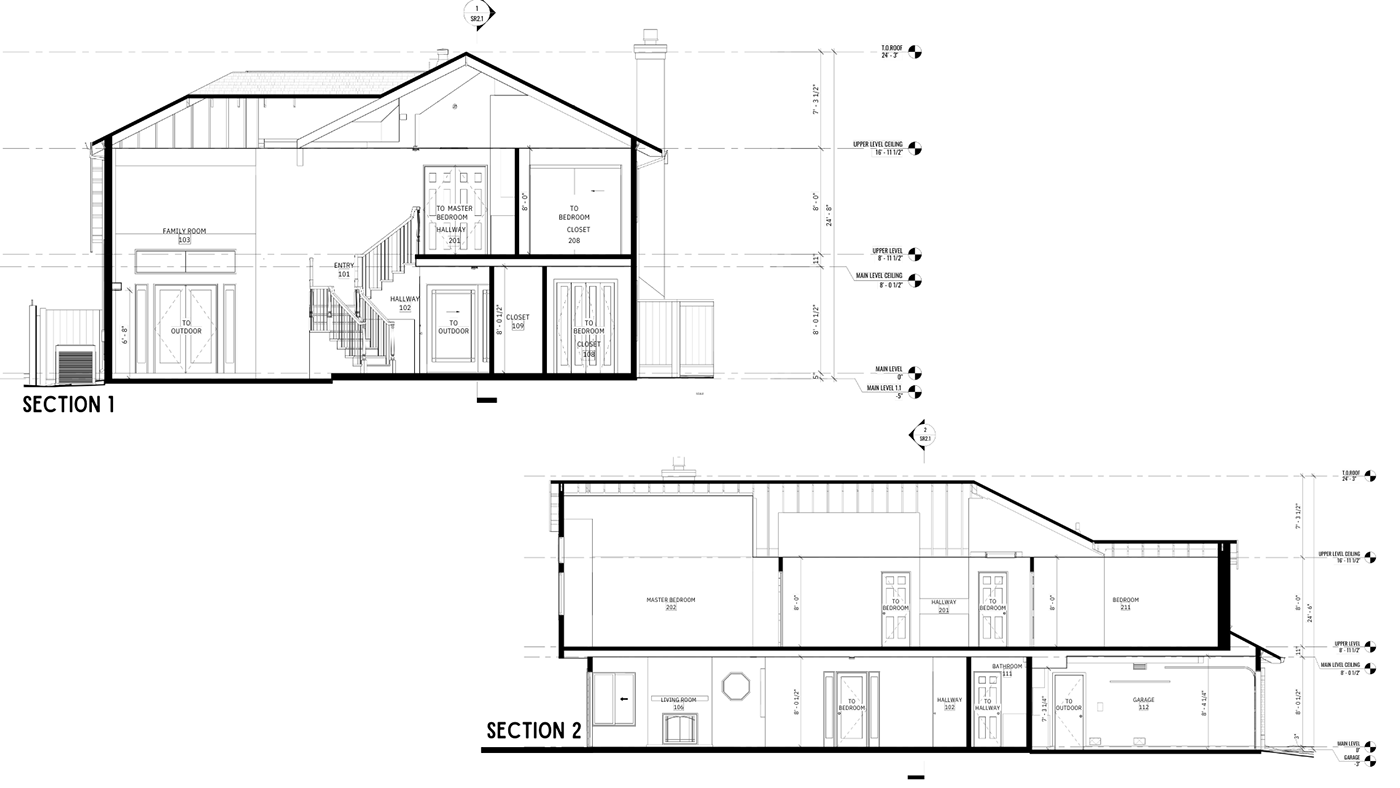 single-family house architecture visualization 3D Render floor plan revit BIM 3d modeling as-built