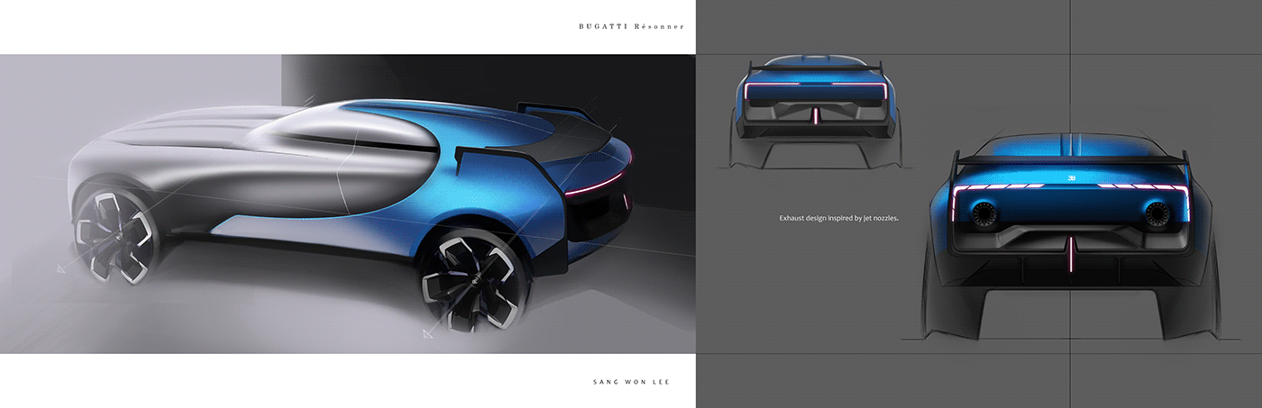Automotive design bugatti Bugatti Design car design car sketch concept concept design Hydroplane Transportation Design