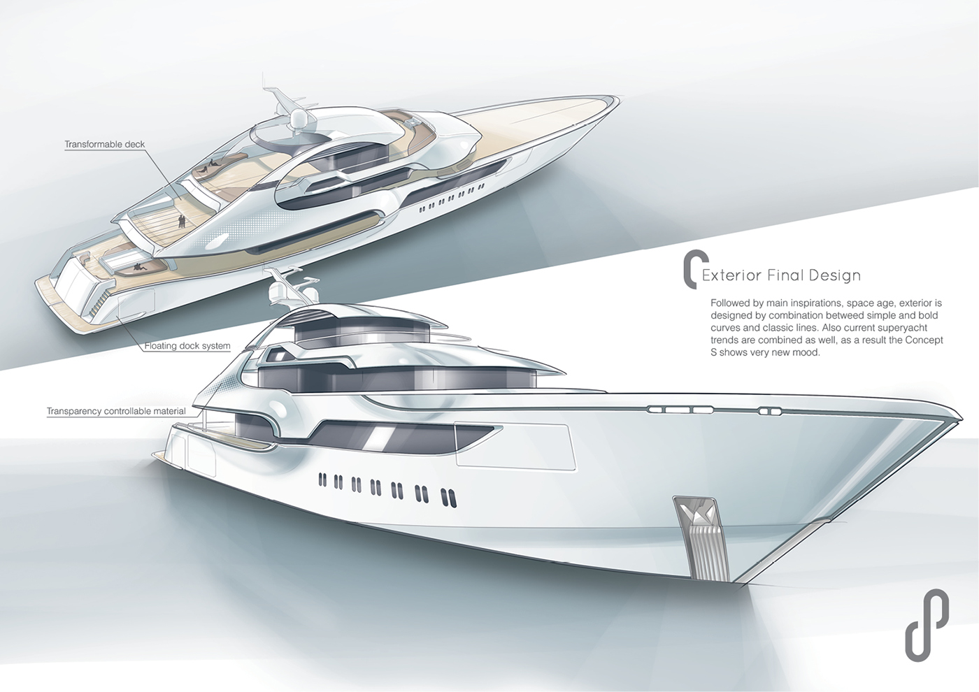 superyacht yacht boat luxury photoshop automotive   Transport Interior