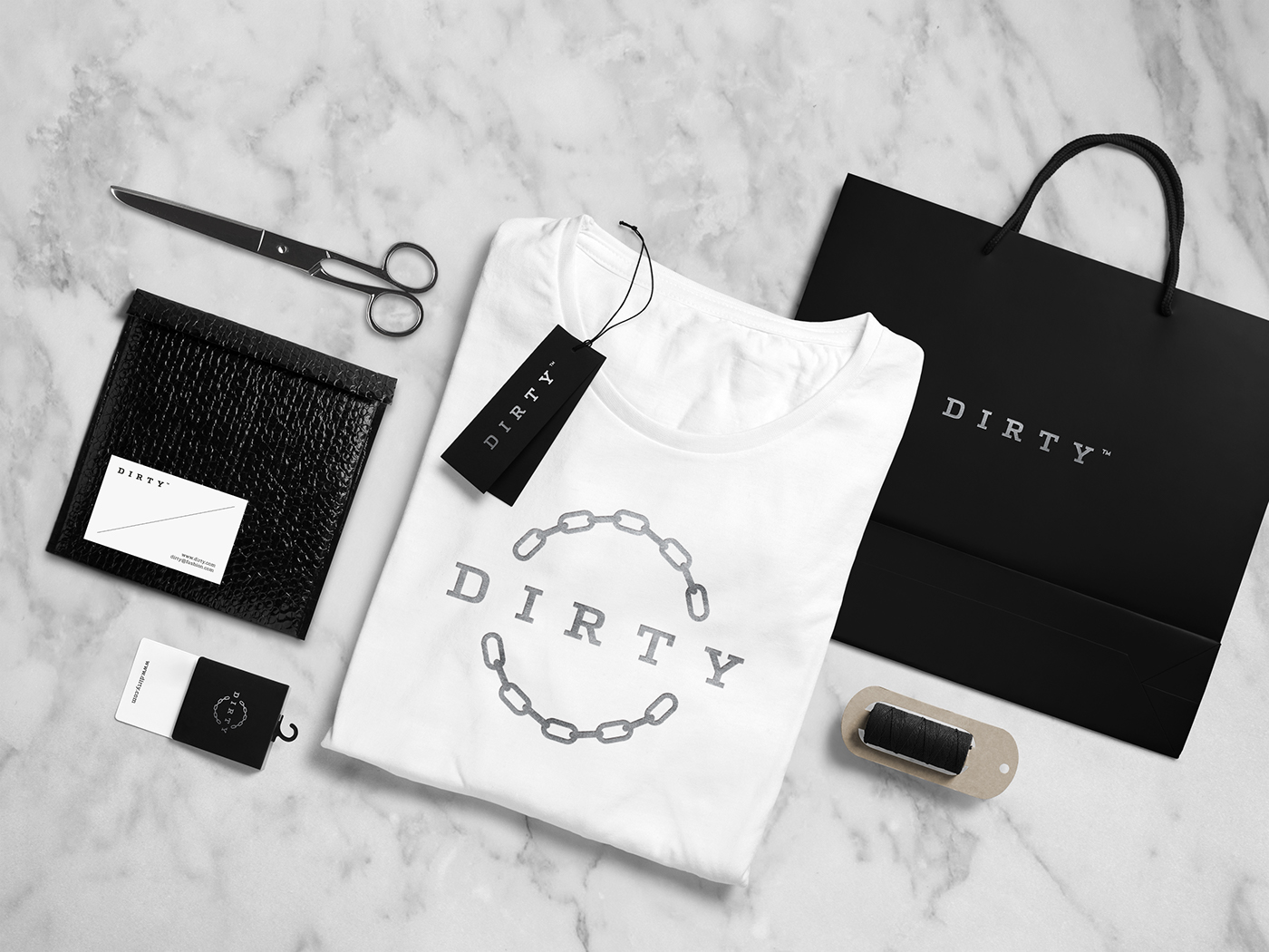 fashion brand shop wear clothes black White letters silver print identity Street logo brand corporate passion