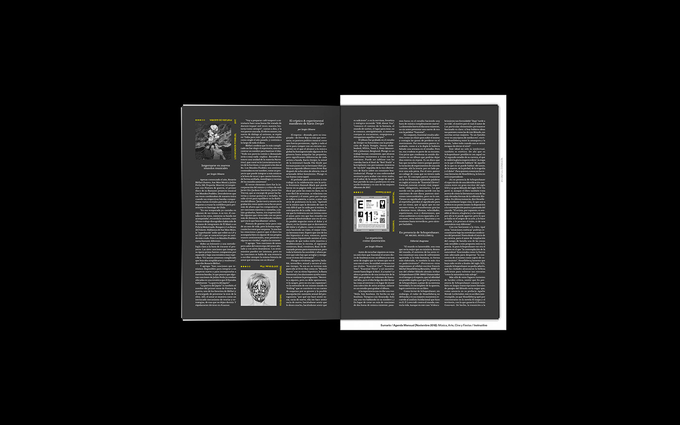 editorial magazine fadu Layout book brand diseño gráfico graphic design  type typography  