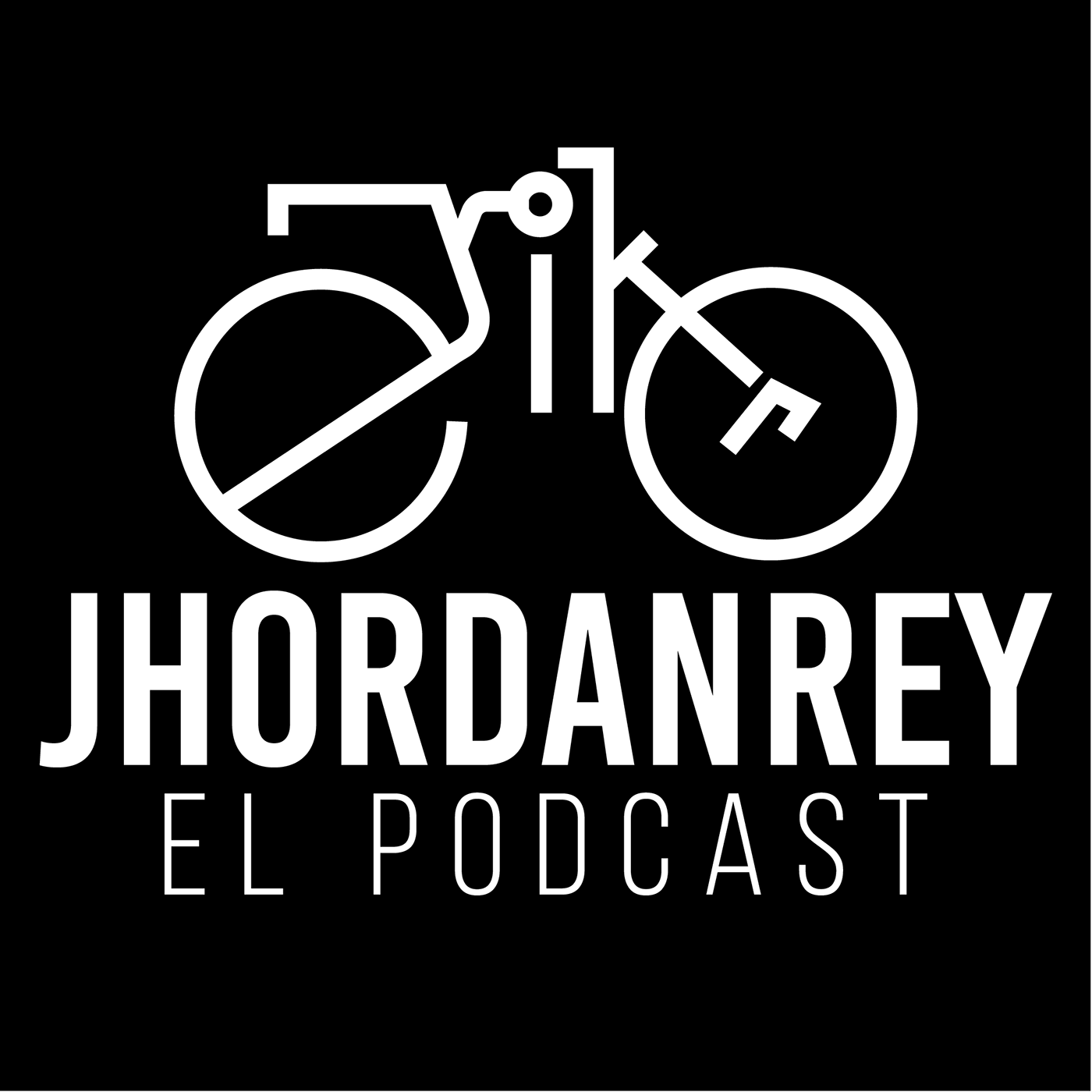 Bicycle black branding  gif logo personalbrand podcast