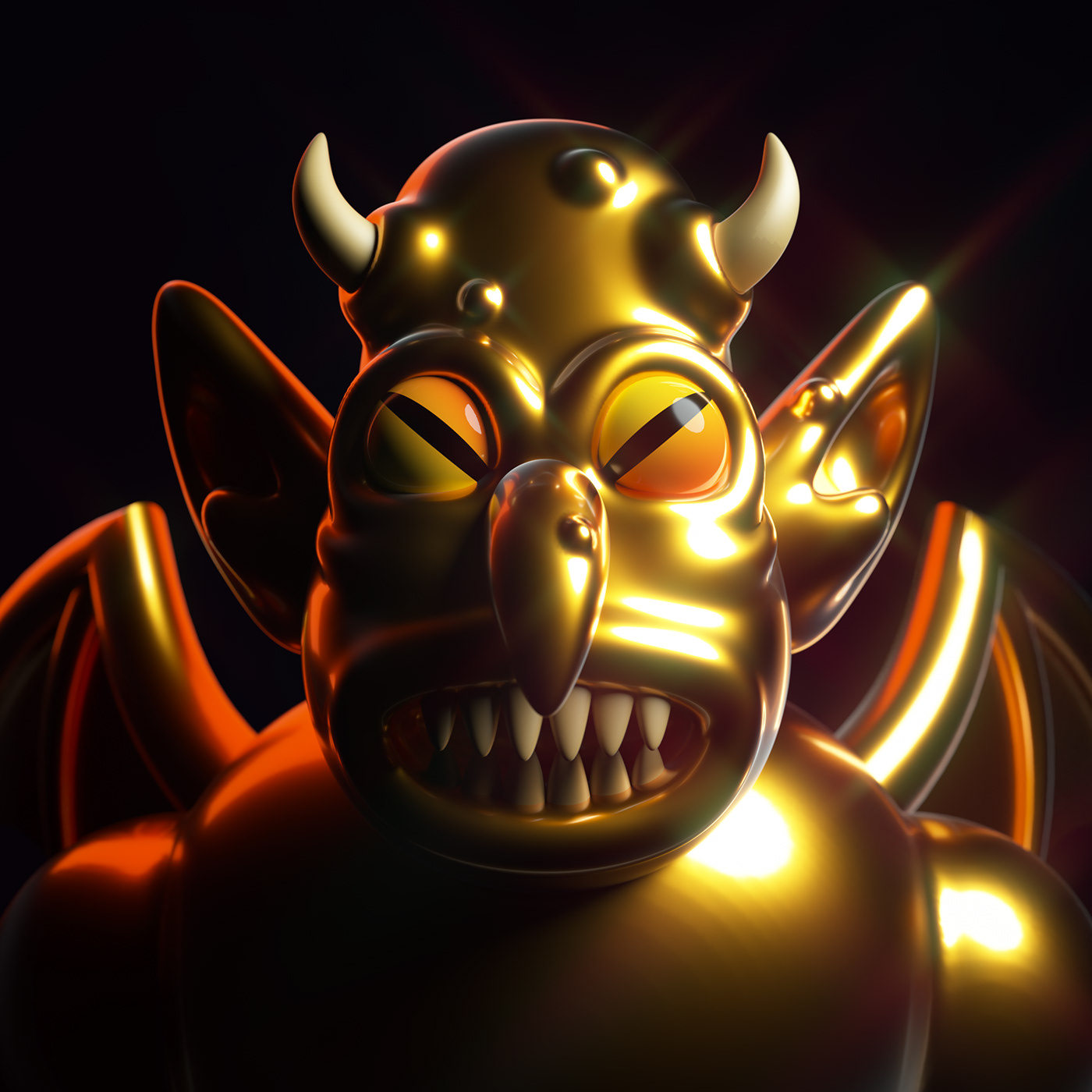 3D Character design  cinema4d modeling monster octane portrait Zbrush