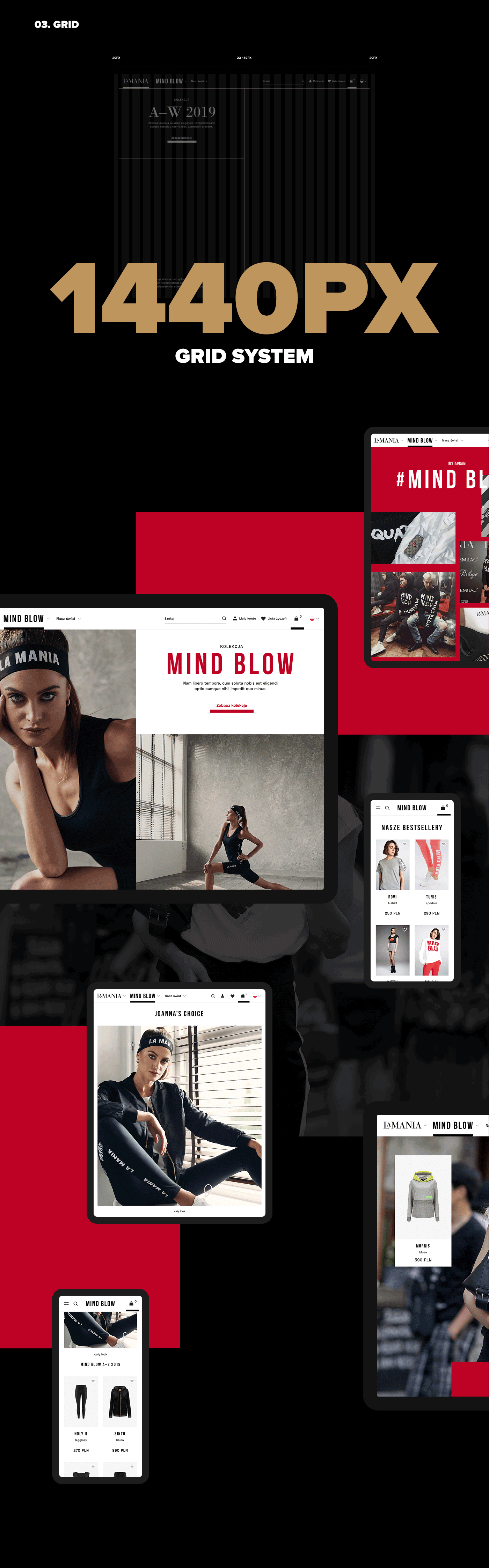 lamania la mania challenge studio poland Fashion  Fashion Store e-commerce online store mind blow  Ecommerce