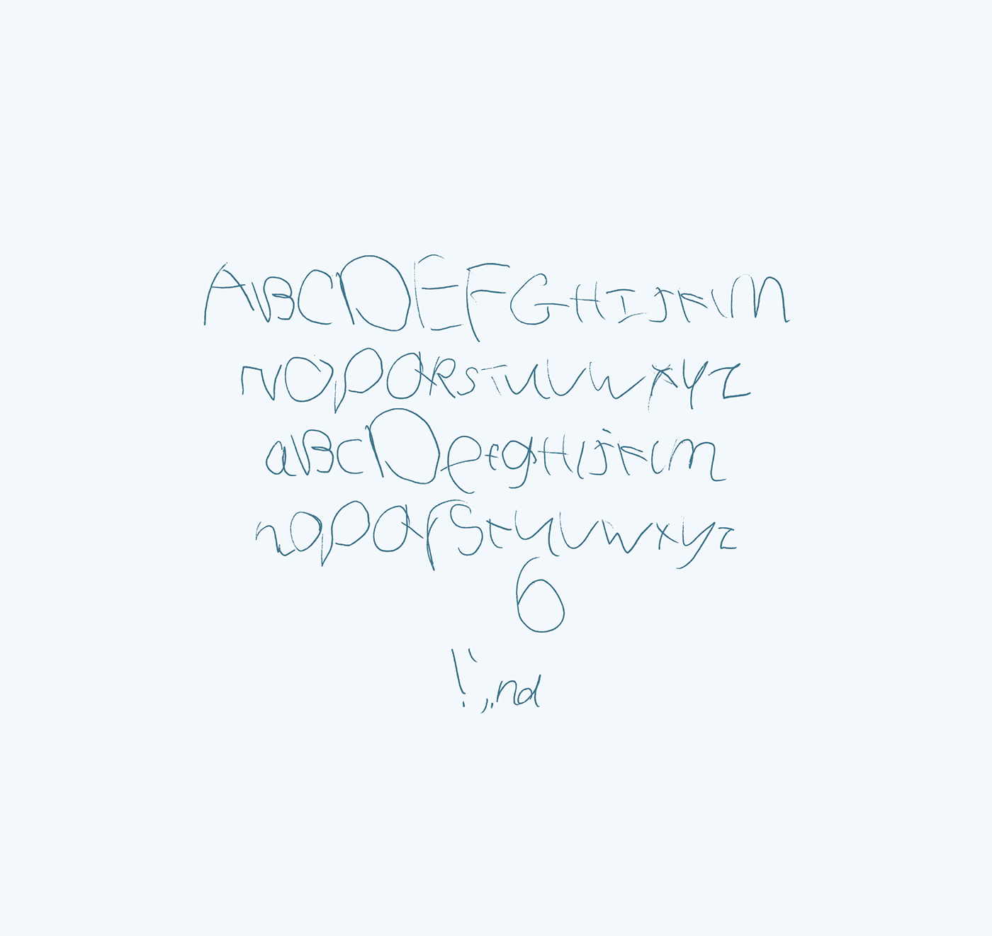 aged 6 children's handwriting free Free font handwriting kids handwriting scrawl type Typeface
