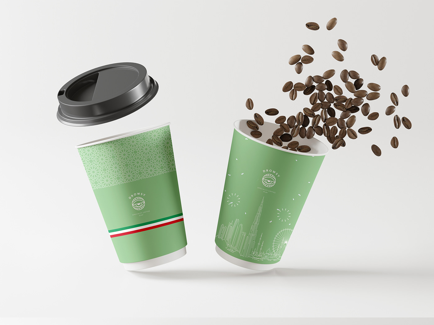 Advertising  Brand Design cafe Coffee cup design Logo Design Packaging restaurant typography   visual identity