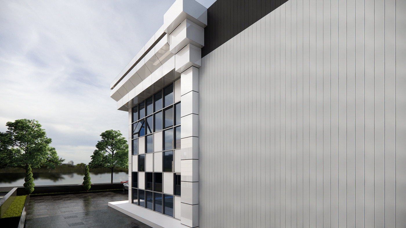 architecture design facade Facade Engineering factory luxury quantity