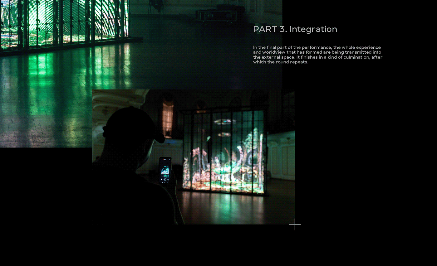 abstract colours contemporary art Digital Art  eye generative installation particles Procedural TouchDesigner