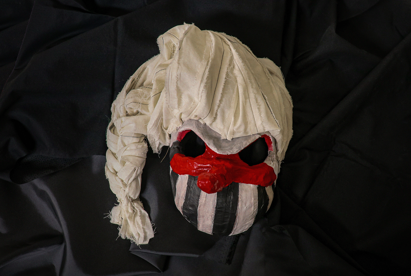 Baba Yaga Cyberpunk fairytale Folklore handmade ivan tsarevich koschei masks skull Tengu mask