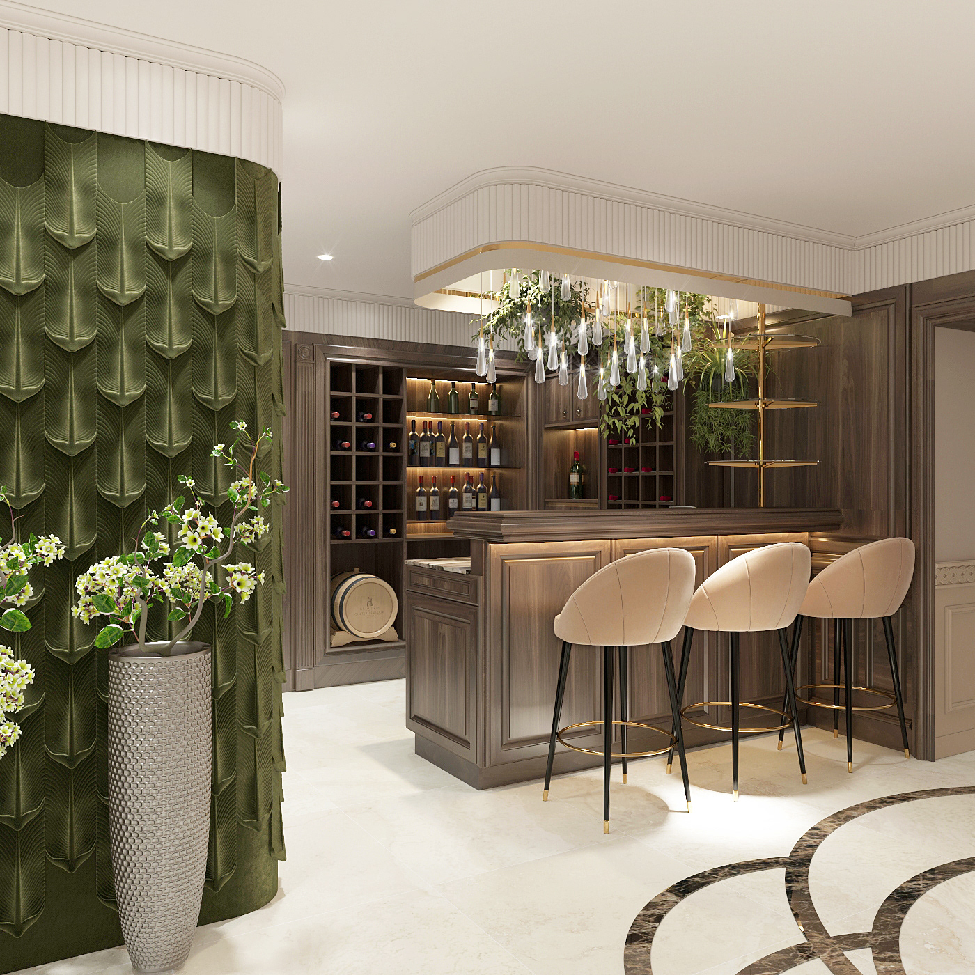 bar Interior Luxury Home Spa дизайн интерьер спа