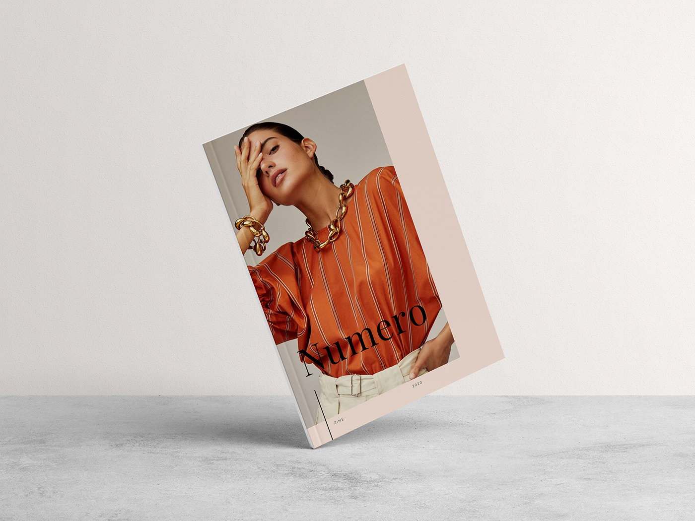 editorial InDesign Layout magazine minimal personal portfolio print showcase template